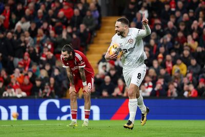 Liverpool: Arne Slot fumes with Dominik Szoboszlai as 'weird' error gifts Barnsley goal in FA Cup
