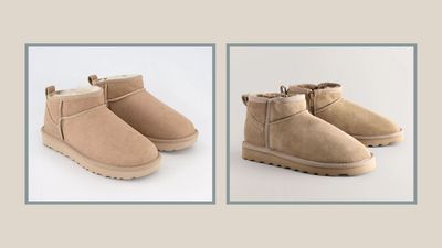 I had to do a double-take when I saw this high-street alternative to UGG’s ultra mini boot. The fact they're water repellent too is a bonus