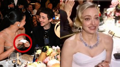 All The Golden Globes BTS Tea, From Celebs Breaking Rules To Kylie Jenner’s Name Card