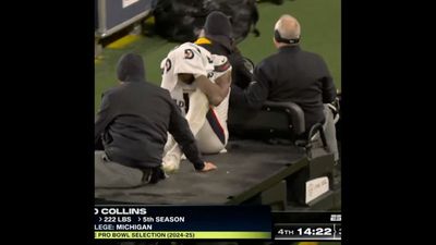 Nico Collins Carted Off Field vs. Steelers for Concussion Evaluation