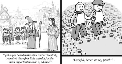 52 Funny Comics About Mythical, Historical, And Other Absurd Situations By Will Santino