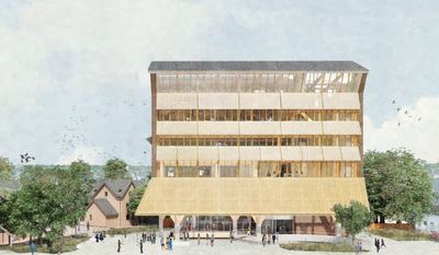 Locals protest south London university's plans for 'ugly' 29m tower next to village green