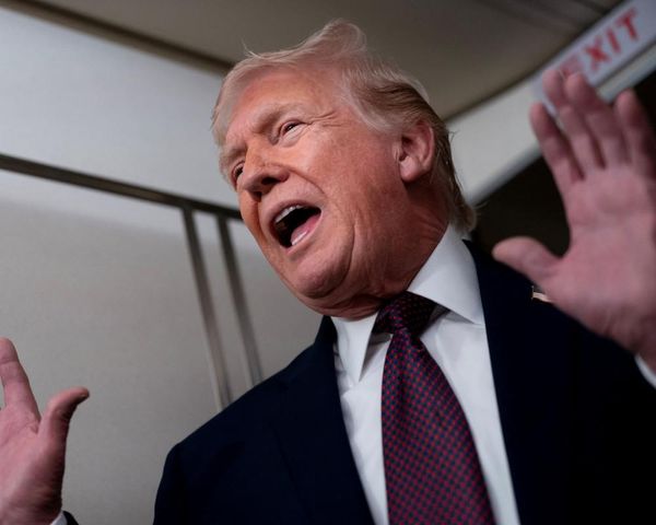 Donald Trump says ‘we’re screwed’ if supreme court rejects global trade tariffs – US politics live