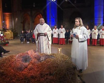 German church’s televised ‘slime Jesus’ provokes fury on right