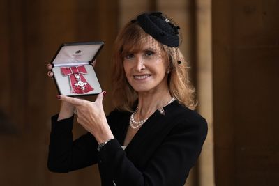 Scottish broadcaster Jackie Bird ‘honoured’ to be made MBE at Windsor Castle