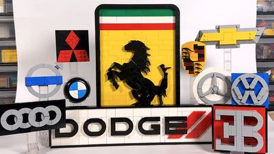 A YouTuber made 100 famous logos from Lego and shared the instructions