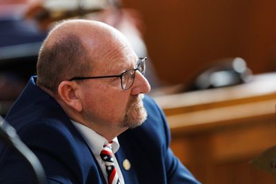 Tearful state senator resigns amid claims of inappropriate behavior
