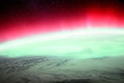 Dazzling aurora captured from space just days before ISS crew end mission early