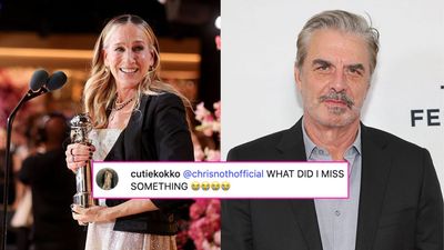Chris Noth Disses SATC Co-Star Sarah Jessica Parker’s Golden Globes Honour On Insta