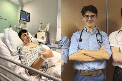 ‘At 21, I had a dual liver and kidney transplant. Now I’m training to be a surgeon’