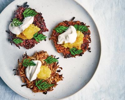 How to turn any root vegetables into latkes – recipe