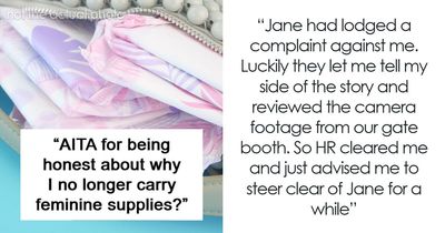 Man Stops Bringing Pads To Night Shifts For Female Coworkers When One Of Them Ruins It For All