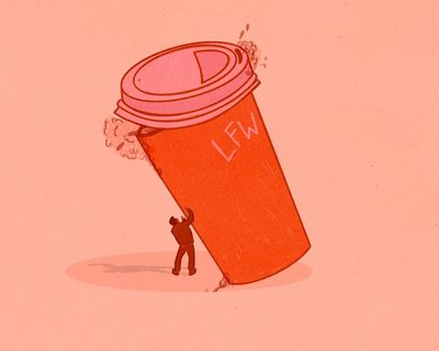 My petty gripe: a large flat white is an oxymoron – a bastardisation of the drink Australia gave the world