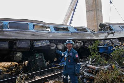 Devastating photos show aftermath of deadly Thailand train accident