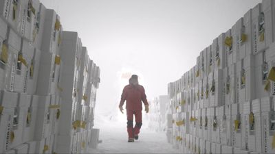 Ice core 'vault' preserving climate history opens in Antarctica