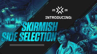 VALORANT Champions Tour to use 1v1 Skirmish Side Selection in equally seeded matches