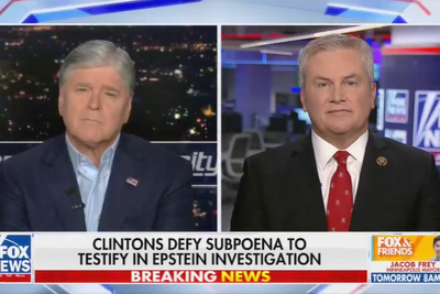 Fox’s Sean Hannity claims Trump never flew on Epstein plane despite numerous flight log entries