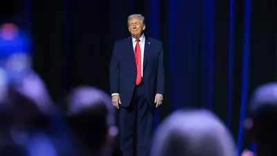 ‘Appropriate and unambiguous’: White House backs president’s shocking reaction to auto worker who heckled him over Epstein