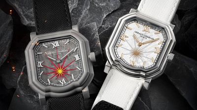 This Gerald Charles watch looks like it was hit by a meteorite – and it’s made from one!