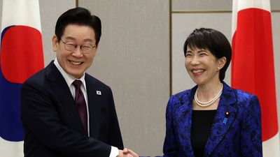 "Music seems to have the power to connect hearts at a deeper level than words ever could": Japan and South Korean leaders cap diplomatic summit with a drum duet