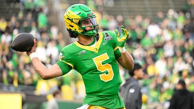 Dante Moore Addresses Oregon’s Addition of Dylan Raiola After Making NFL Draft Decision