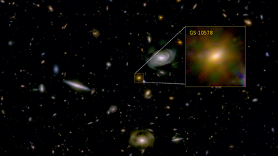 Strange, 'starved' galaxy died 'a death of 1,000 cuts' in the ancient universe, JWST reveals