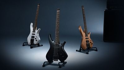 “The ultimate modern headless guitar”? Donner’s $330 ergonomic headless build seeks to undercut Strandberg and Ibanez