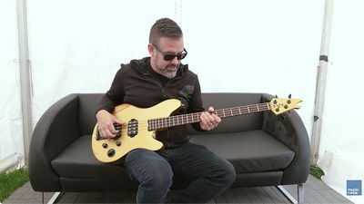 “It’s a pretty unique instrument. There’s only two of these on the planet”: Myles Kennedy bassist Tim Tournier on the EVH prototype that Wolfgang Van Halen gave him