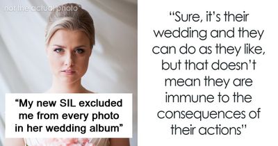 Bride Enters New Family With Drama After Deliberately Excluding Sister-In-Law From Wedding Photos