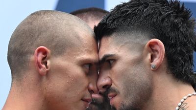 Zerafa-Tszyu feud erupts at weigh-in with butted heads