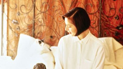 Painted Accent Walls Are Dead – Isabella Rossellini's '90s Bedroom is A Masterclass in the 'Unexpected Curtain' Trend We're Embracing in 2026 Instead