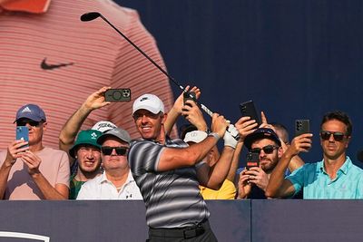 Rory McIlroy gets to grips with new clubs to take first-round lead at Dubai Invitational
