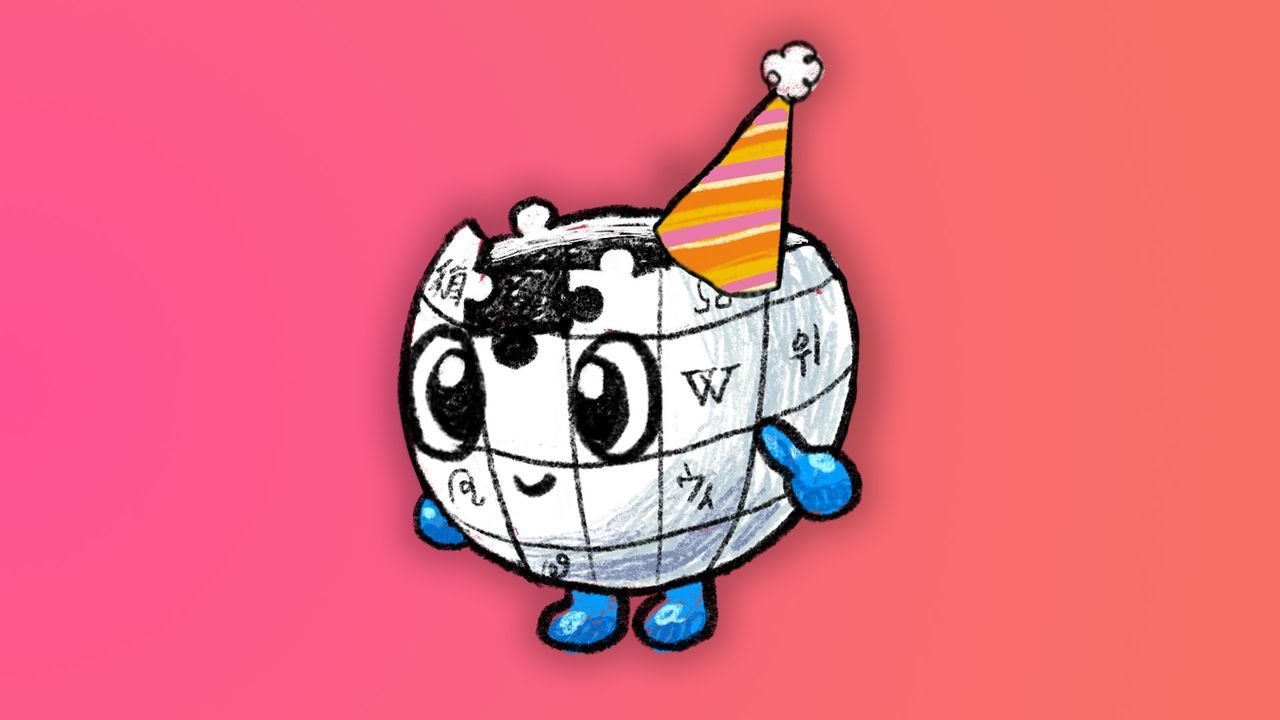 Wikipedia unveils adorable mascot for 25th anniversary