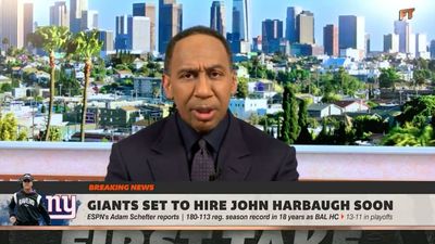 Stephen A. Smith: Giants’ John Harbaugh Hire ‘Not Knocking My Socks Off'