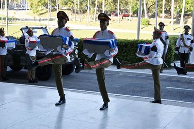 Remains of 32 Maduro bodyguards killed in US raid returned to Cuba in small boxes