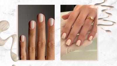 Move over milk, 'iced vanilla' is the cool and creamy nail trend on the rise this year