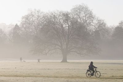 Met Office issues yellow fog warnings after parts of UK battered by rain