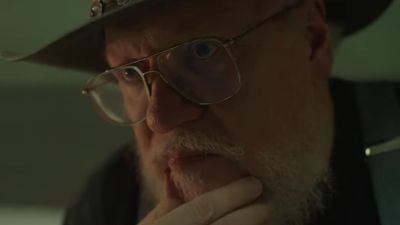 George R.R. Martin is "struggling" while writing long-awaited Game of Thrones book The Winds of Winter, but says it would "feel like a total failure" to give up on it: "This could be the longest book in the series"