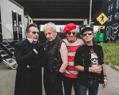 ‘We wouldn’t still be playing if we’d got stinking rich’: the Damned celebrate 50 years of punk, goth and holy grail hunting