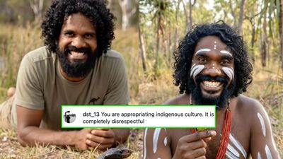 The Viral ‘Bush Legend’ All Over Your TikTok Is Nothing More Than AI Digital Blakface