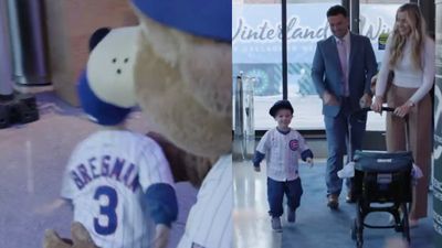 Alex Bregman’s son steals the show at Cubs introduction