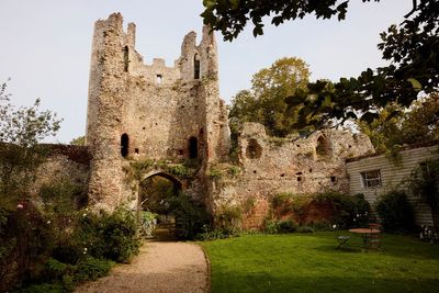 Suffolk house sold with ownership of a 14th century castle on the market for £1.4 million