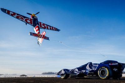 Inside the dangerous 2026 Red Bull livery reveal stunt and how it almost went wrong