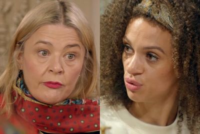 The Traitors star says she’s ‘not proud’ of ‘awful’ breakfast table outburst after banishment