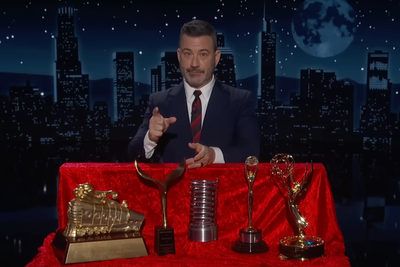 Jimmy Kimmel trolls Trump after taking Nobel Peace Prize medal from the actual winner: ‘It’s like a pacifier’