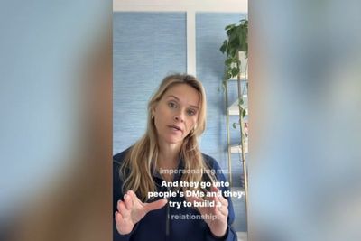 Reese Witherspoon warns fans about online scammers posing as her