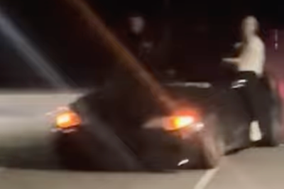 BMW driver caught drifting with passengers ‘hanging out of windows’ banned from road