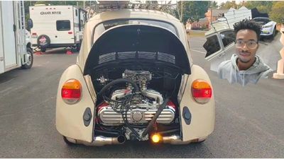 This Absolute Legend Gold Wing Swapped A VW Beetle, But That's Not All