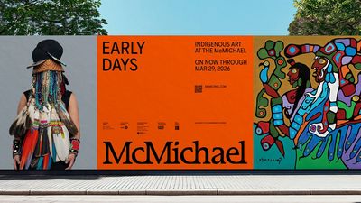 The McMichael rebrand is a work of art