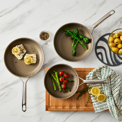 Lakeland has taken inspiration from Our Place's incredible Titanium Always Pan with its own extremely affordable £35 version